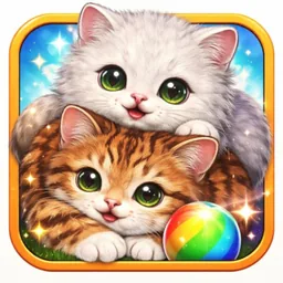 Merge Cat - 고양이 합치기 앱 아이콘